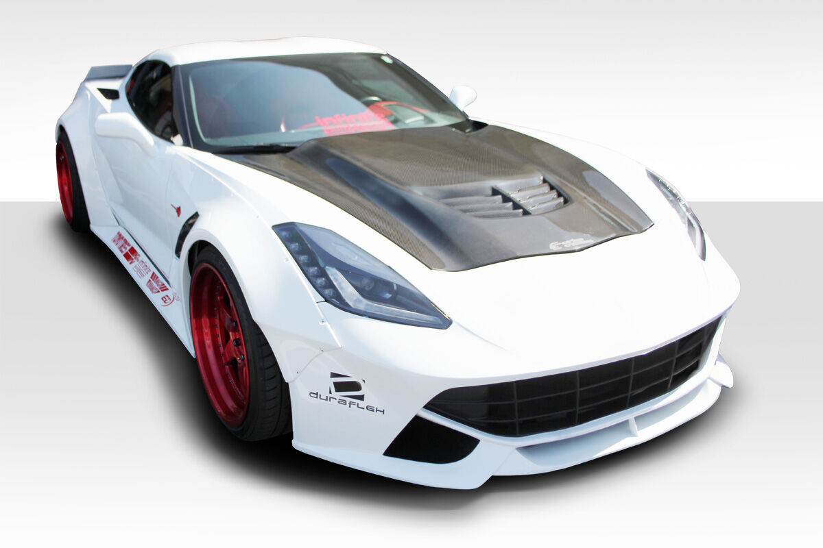 2014-2016 Chevy Corvette C7 Duraflex Gran Veloce Wide Body Kit - 8PC - 112500