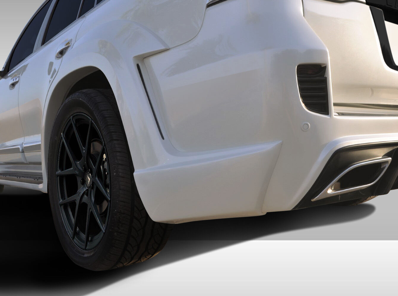 2013-2015 Toyota Land Cruiser Eros Version 1 Wide Body Rear Fender Flares - 4PC