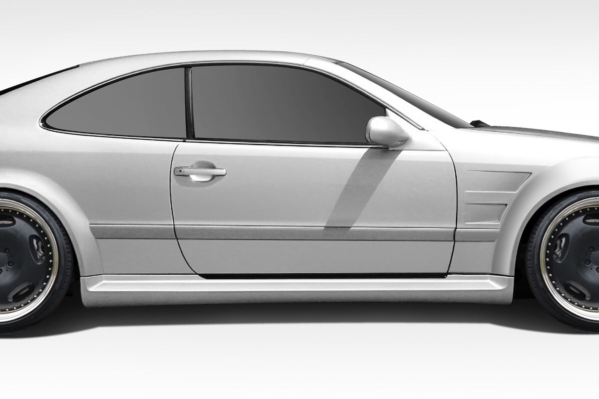 1998-2002 Mercedes CLK W208 Duraflex Black Series Look Wide Body Kit - 8 Piece