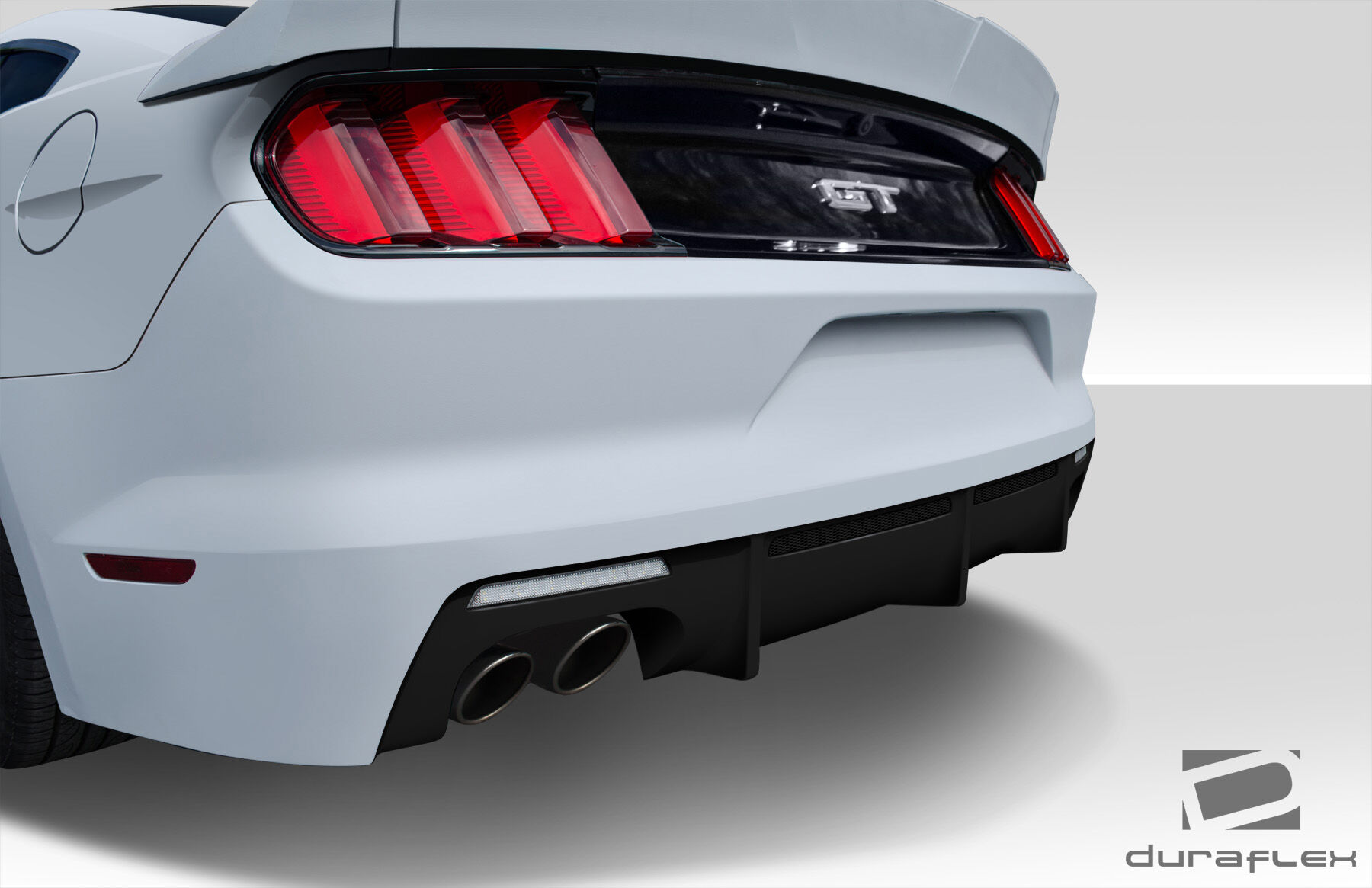 2015-2017 Ford Mustang Duraflex Grid Rear Bumper Cover - 1 Piece