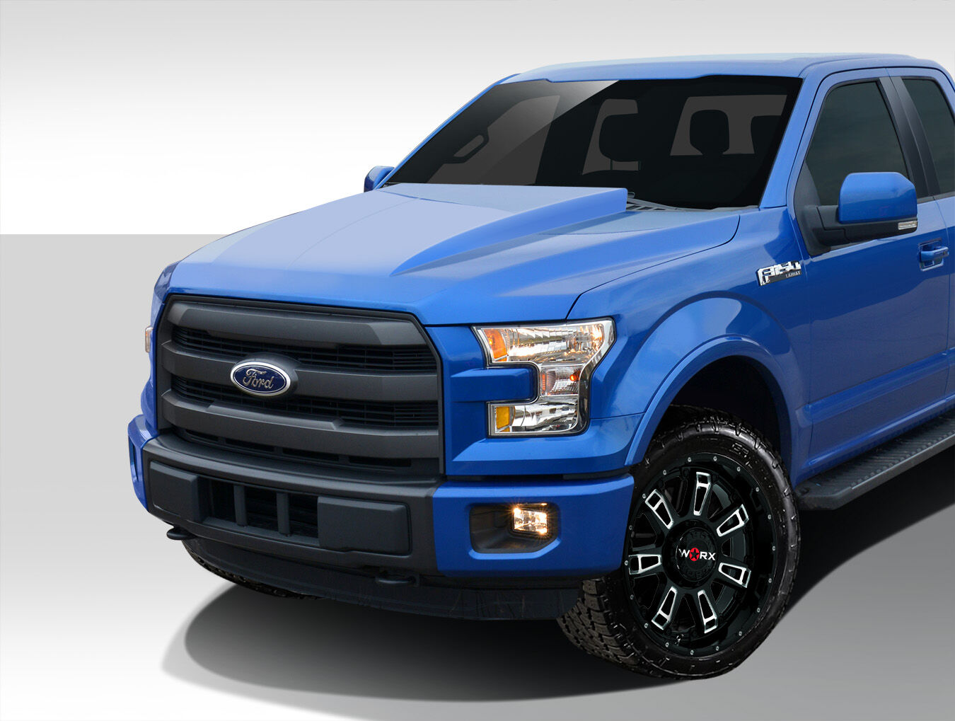 2015-2016 Ford F150 Duraflex Cowl Hood - 1PC - 112576