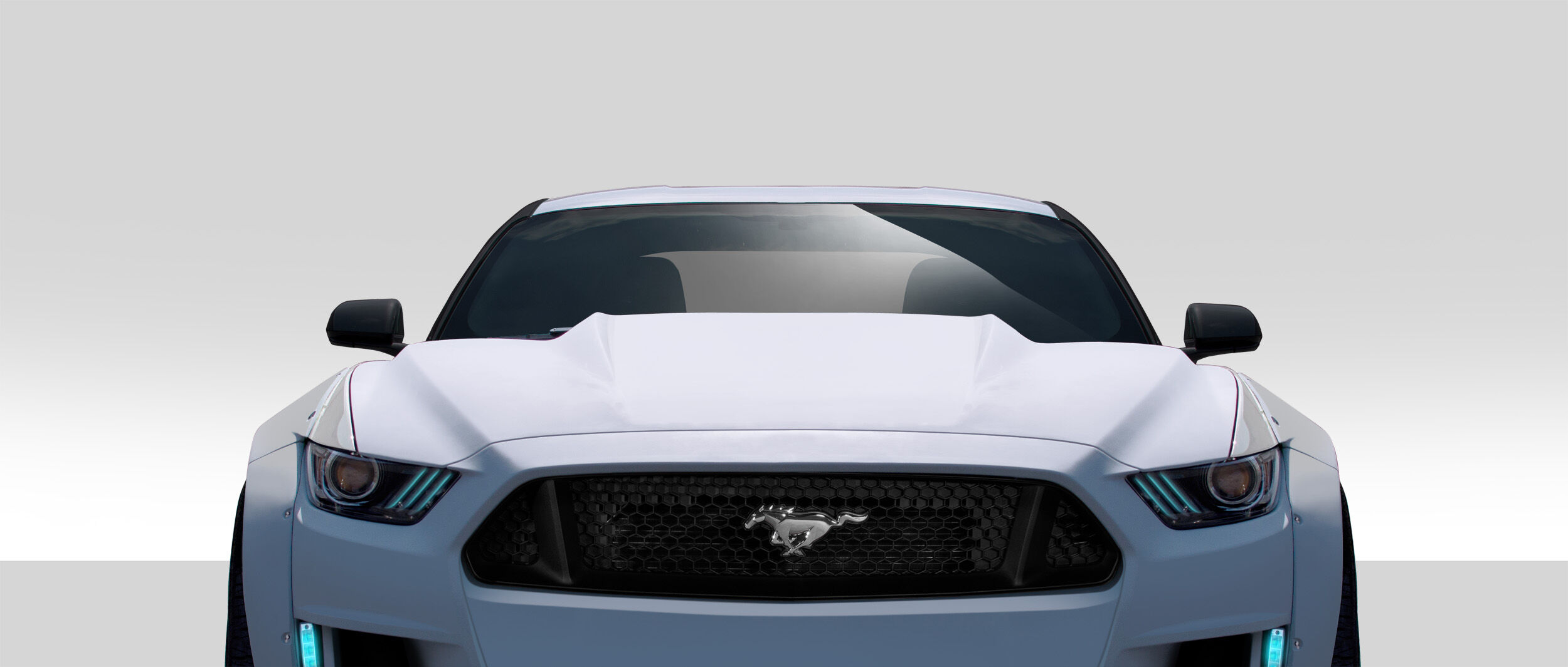 2015-2017 Ford Mustang Duraflex Cowl Hood - 1PC - 112580