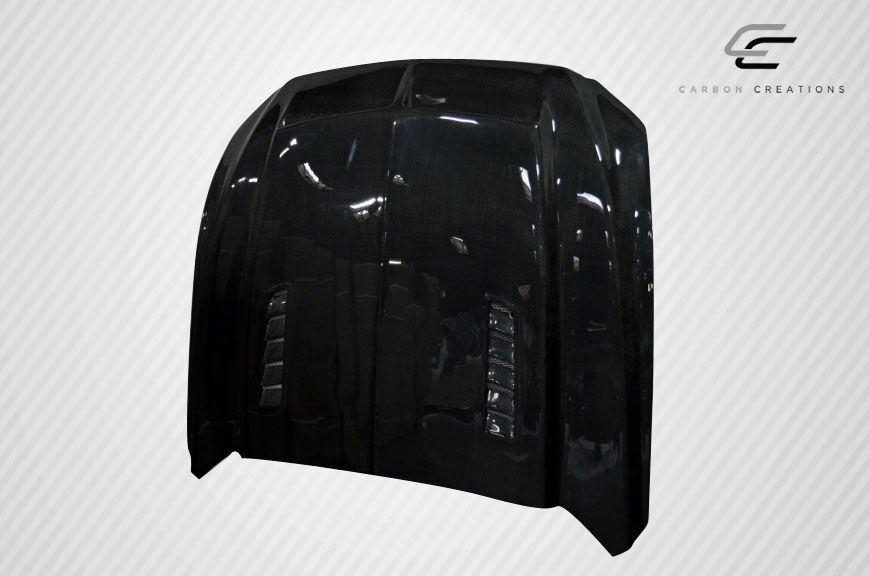 2015-2017 Ford Mustang Carbon Creations GT500 Hood - 1 Piece