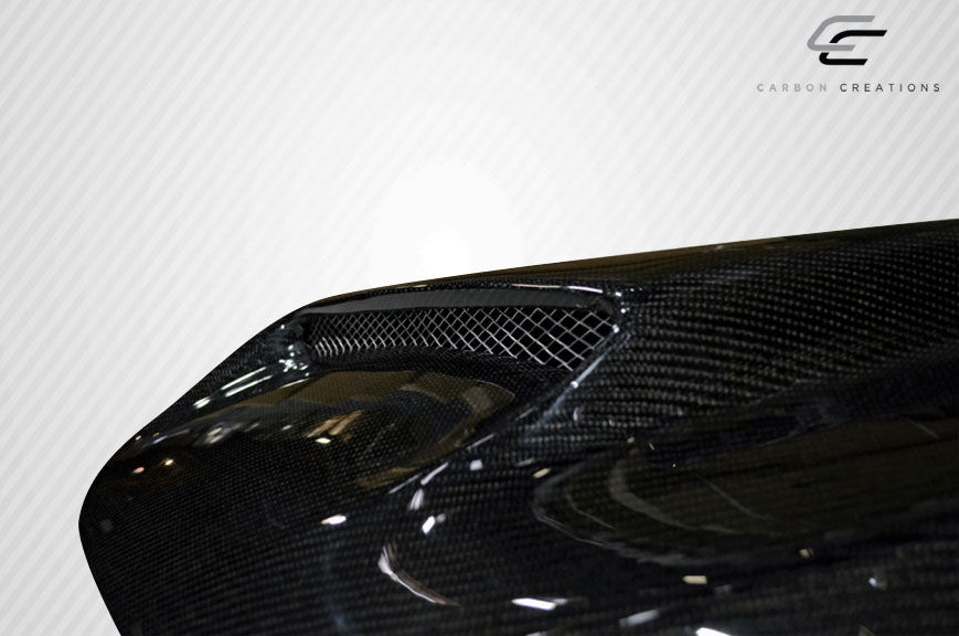 2015-2017 Ford Mustang Carbon Creations GT500 Hood - 1 Piece