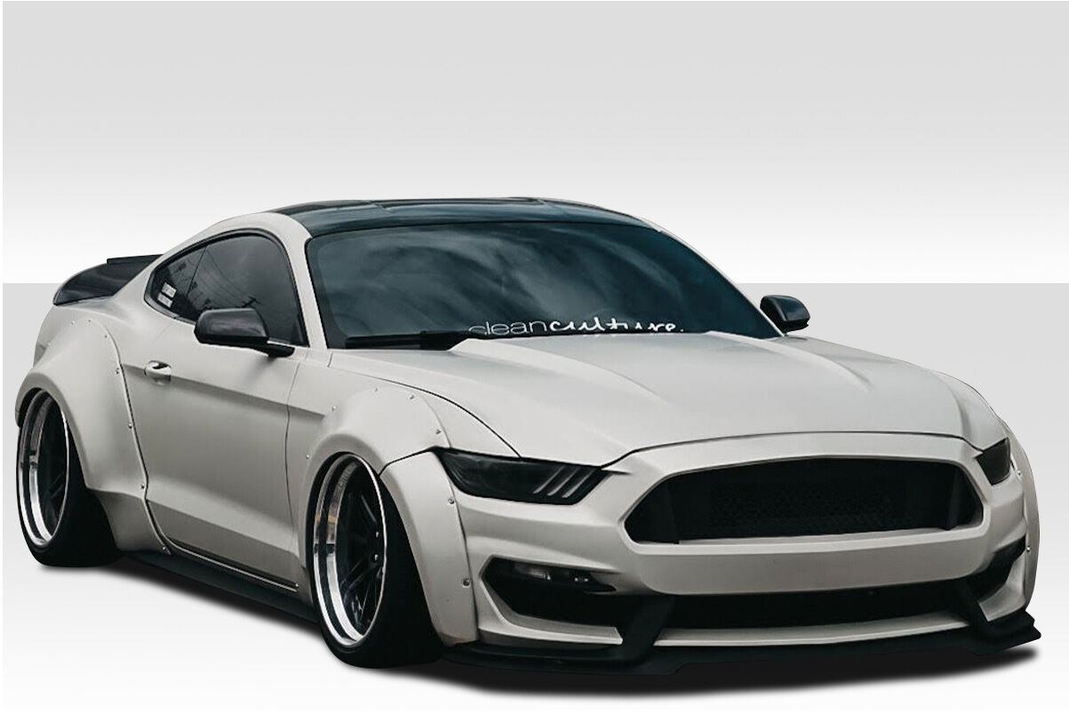 2015-2017 Ford Mustang Duraflex Grid Wide Body Kit - 8PC - 112589