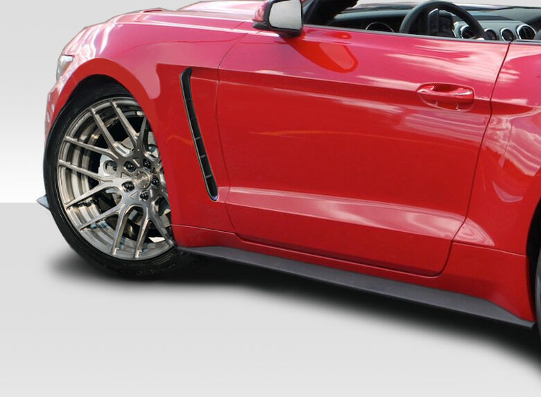2015-2017 Ford Mustang Duraflex GT350 Look Fenders 2PC - 112595