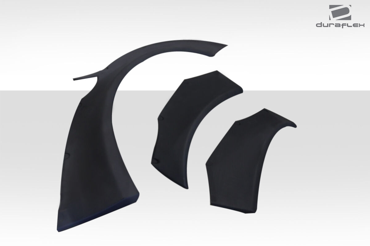 2008-2013 BMW M3 E92 E93 Duraflex Circuit Wide Body Front Fender Flares - 4 Piece