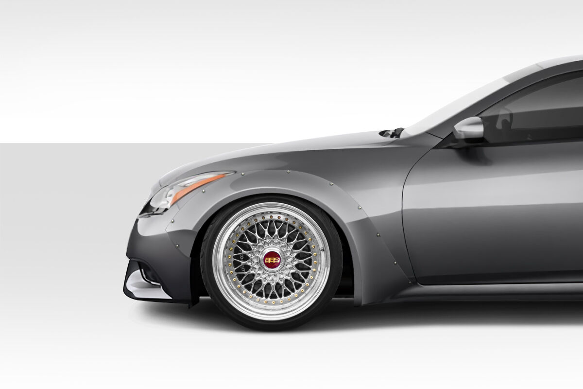 2008-2015 Infiniti G Coupe G37 Q60 Duraflex Circuit 75MM Front Fender Flares 2PC - 112609