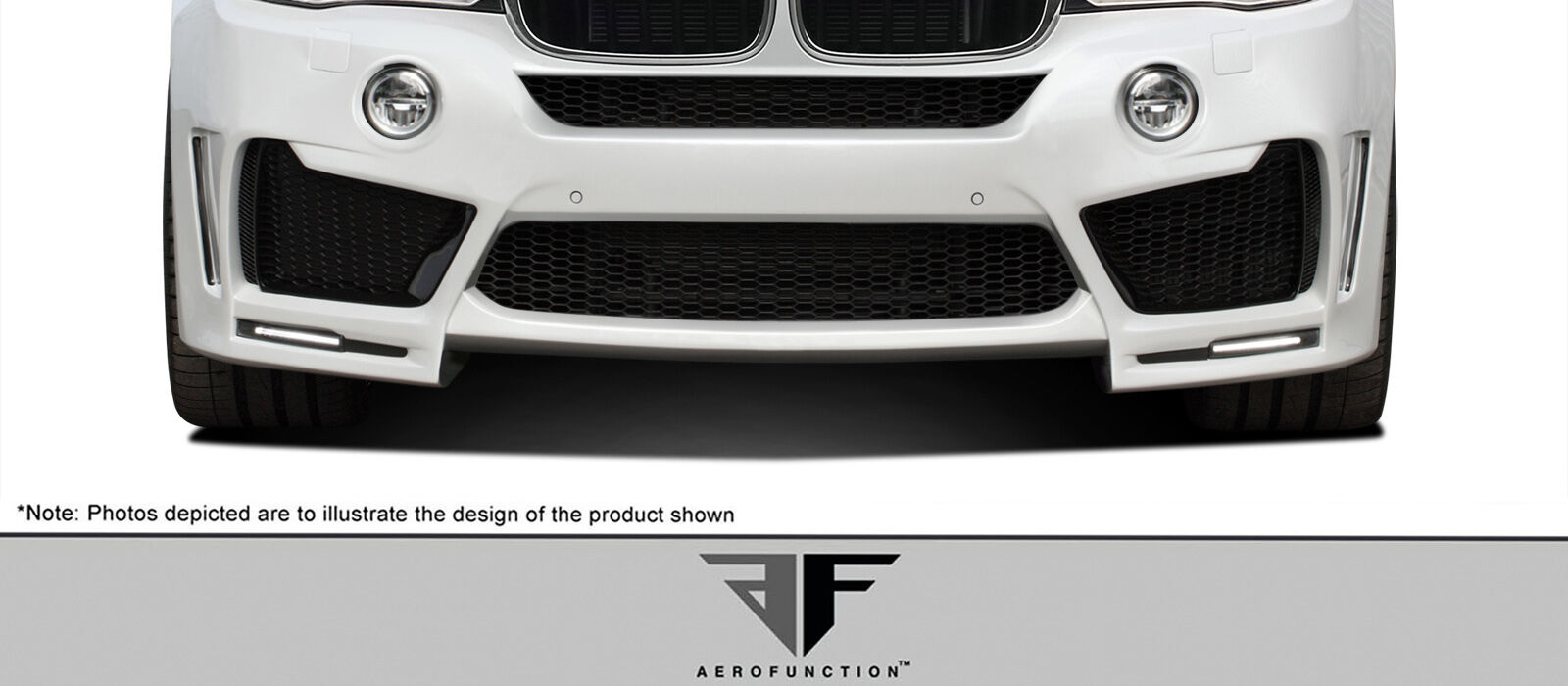2014-2018 BMW X5 F15 AF-1 Wide Body Front Bumper Air Intake ( GFK ) - 2 Piece (S) (Clearance Item)