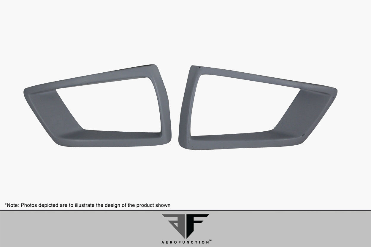 2014-2018 BMW X5 F15 AF-1 Wide Body Front Bumper Air Intake ( GFK ) - 2 Piece (S) (Clearance Item)
