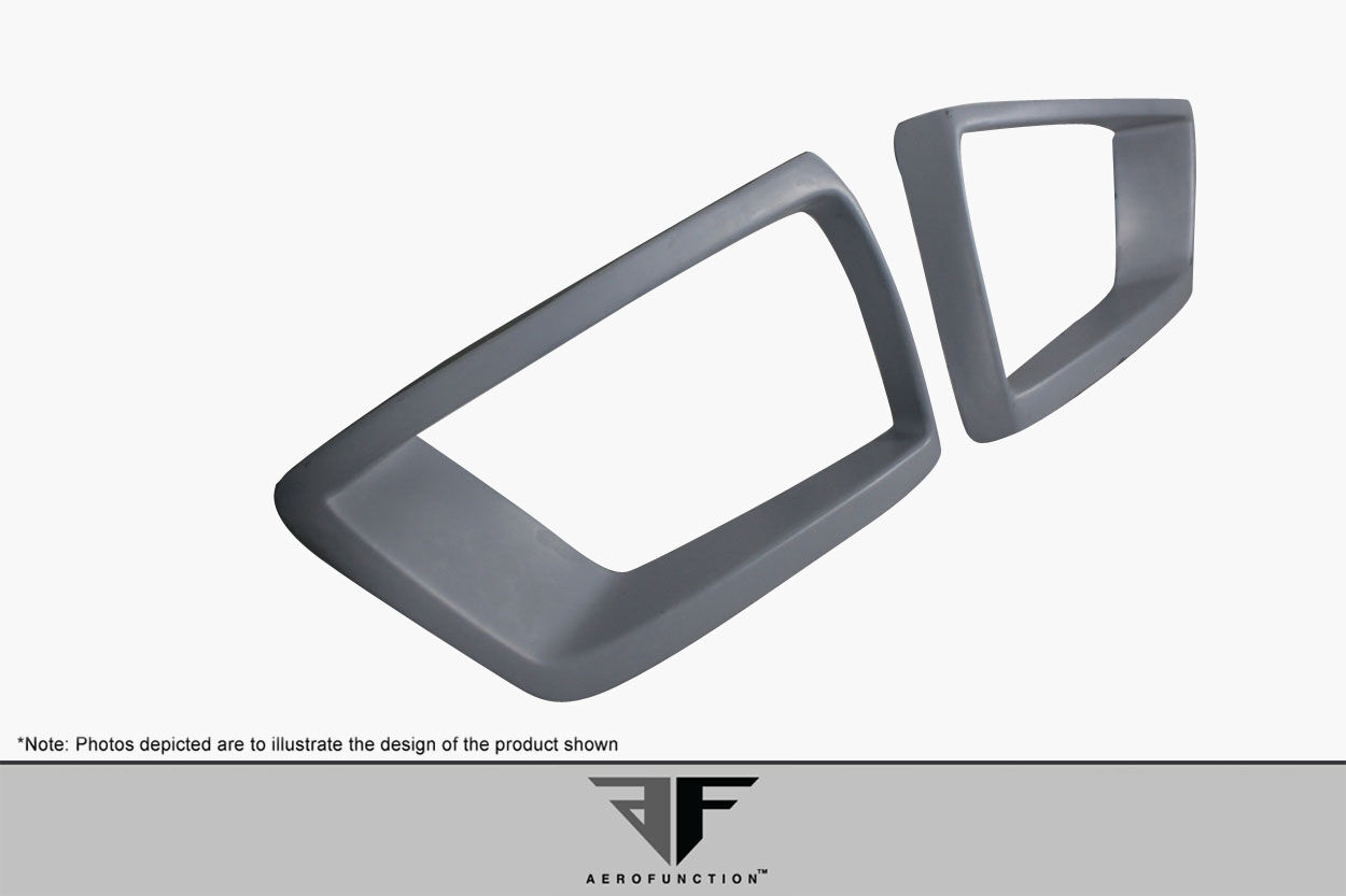 2014-2018 BMW X5 F15 AF-1 Wide Body Front Bumper Air Intake ( GFK ) - 2 Piece (S) (Clearance Item)