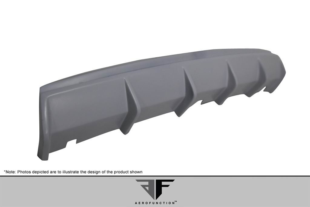 2014-2018 BMW X5 F15 AF-1 Wide Body Rear Diffuser ( GFK ) - 1 Piece - Clearance Item