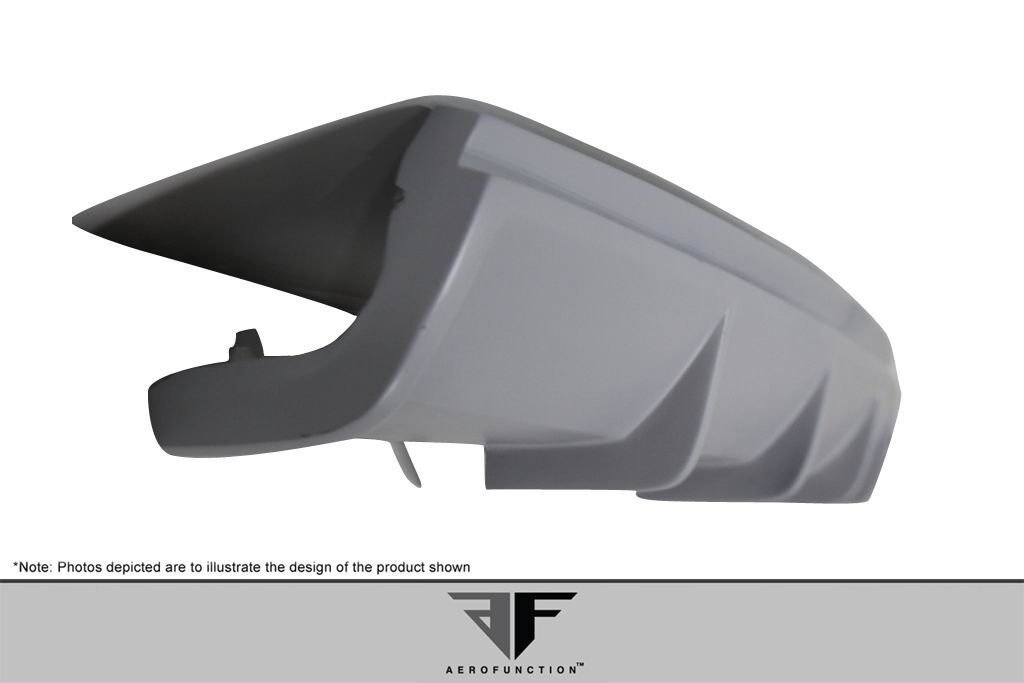 2014-2018 BMW X5 F15 AF-1 Wide Body Rear Diffuser ( GFK ) - 1 Piece - Clearance Item