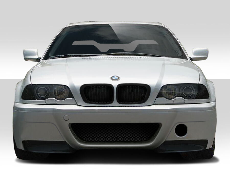 1999-2006 BMW 3 Series E46 2DR Duraflex CSL Look Front Bumper Cover w/Carbon Fi