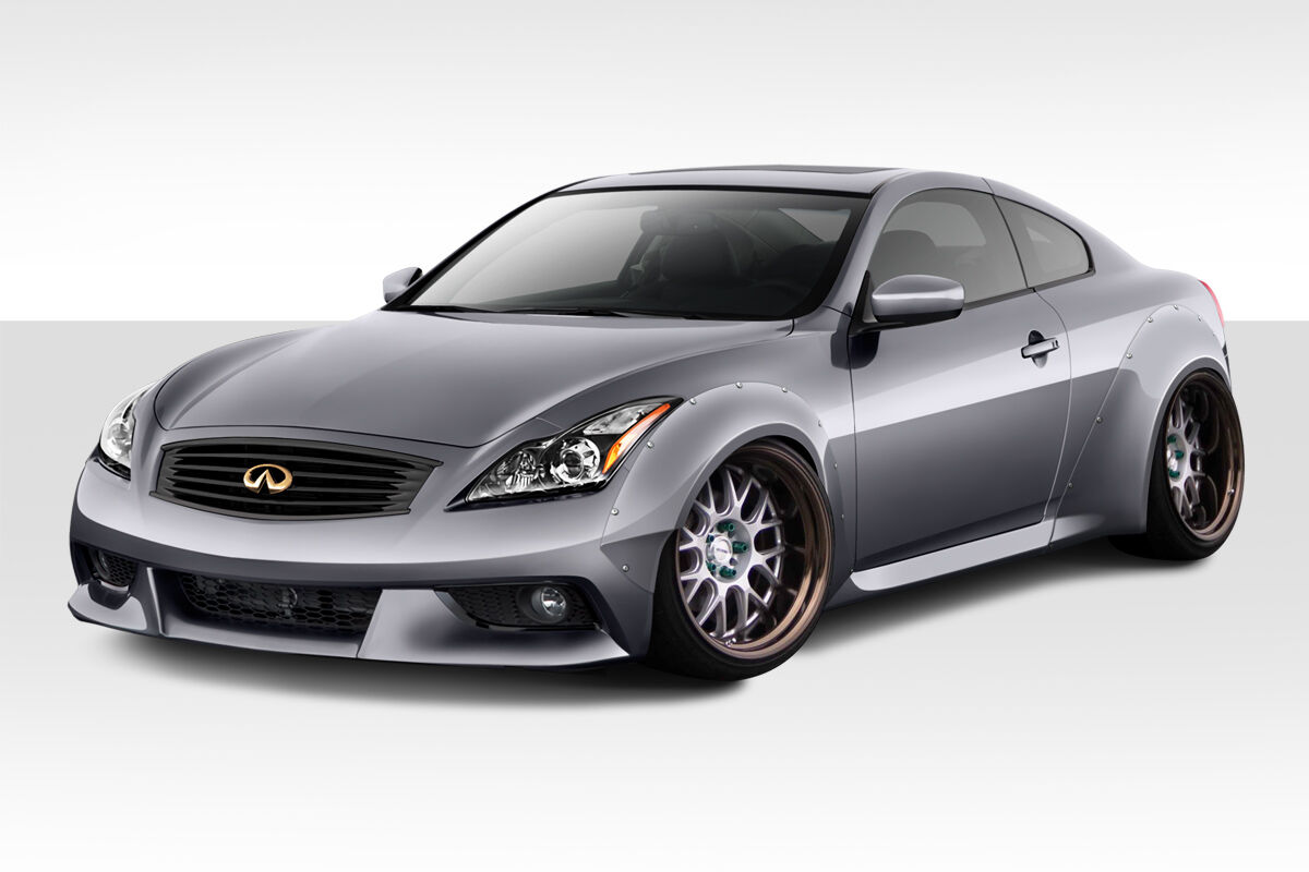 2008-2015 Infiniti G Coupe G37 Q60 Duraflex Circuit 75MM Fender Flares Kit 4PC - 112738