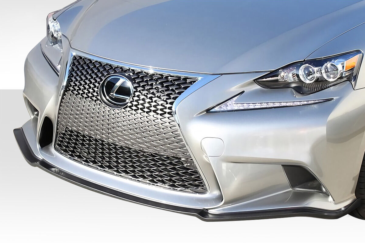 Duraflex AM Design Style Fiberglass/FRP Front Bumper Lip/Add On for 2014-2016 Lexus IS - 119635
