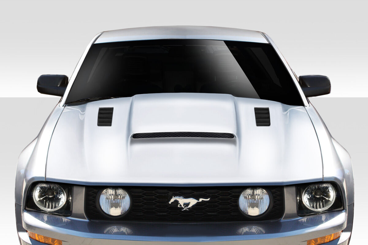 2005-2009 Ford Mustang Duraflex CVX Version 3 Hood 1PC - 112776