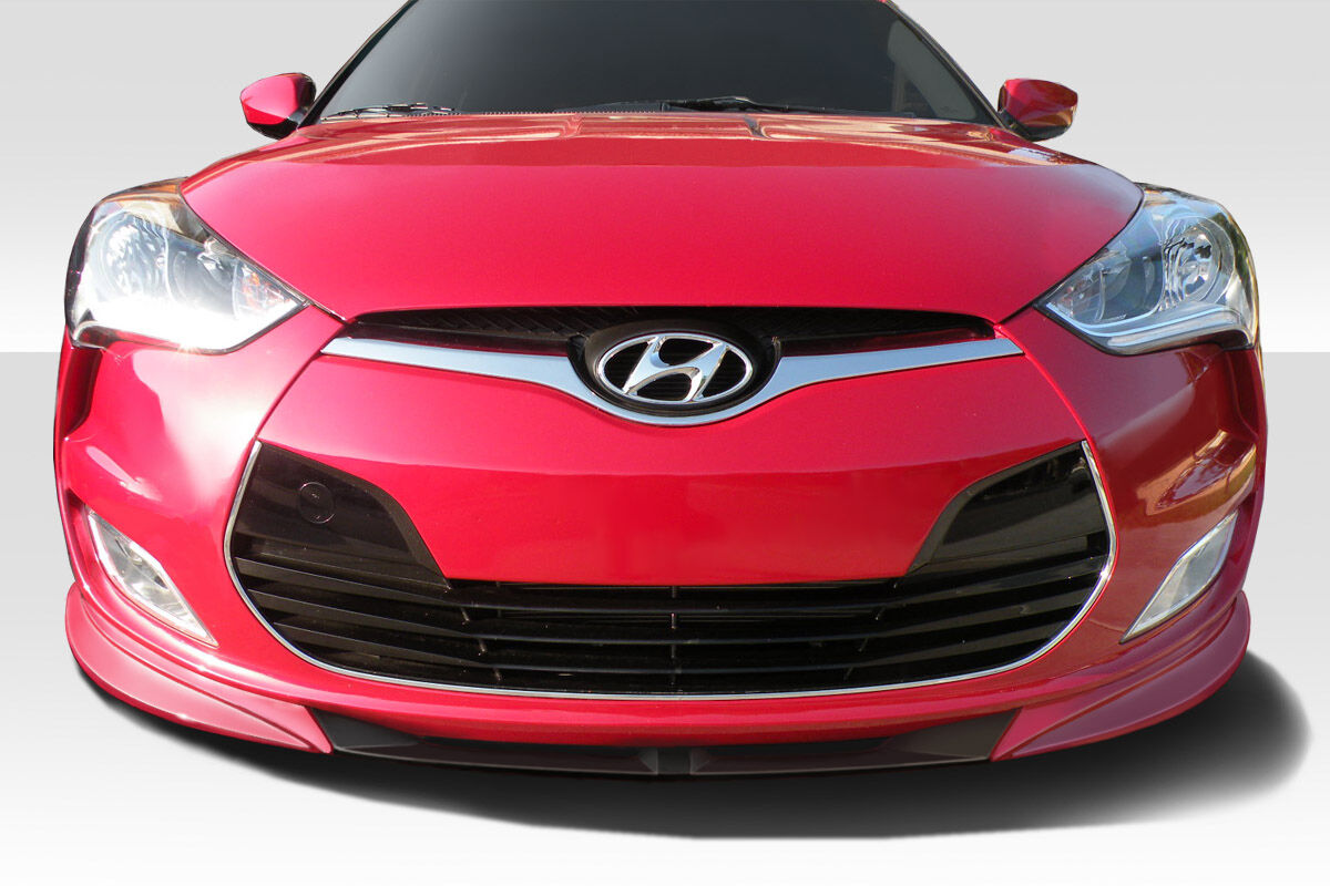 2012-2017 Hyundai Veloster Non Turbo Duraflex N Design Front Lip Spoiler 1PC - 112786