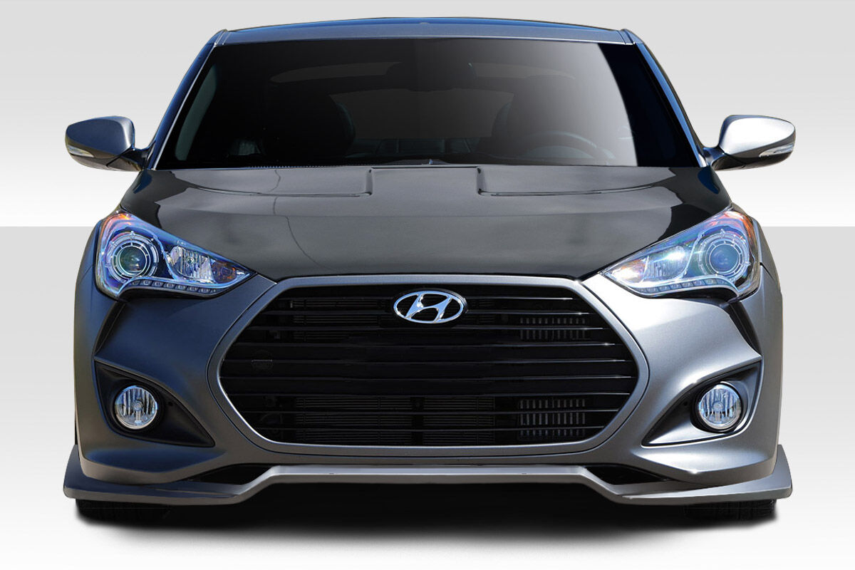 2012-2017 Hyundai Veloster Turbo Duraflex N Design Front Lip Spoiler 1PC - 112787
