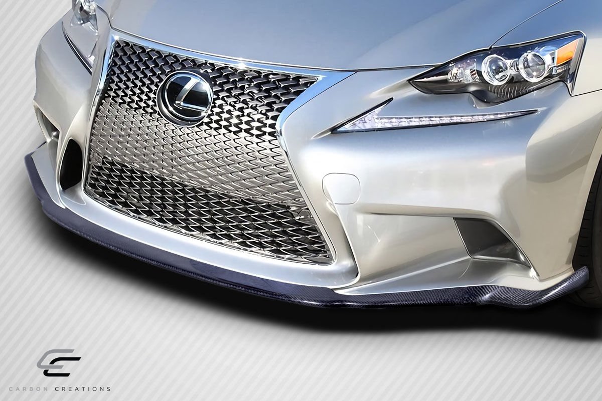 2014-2016 Lexus IS Series IS350 IS250 IS300 Carbon Creations AM Design Front Lip Spoiler - 1 Piece ( F Sport Models only)