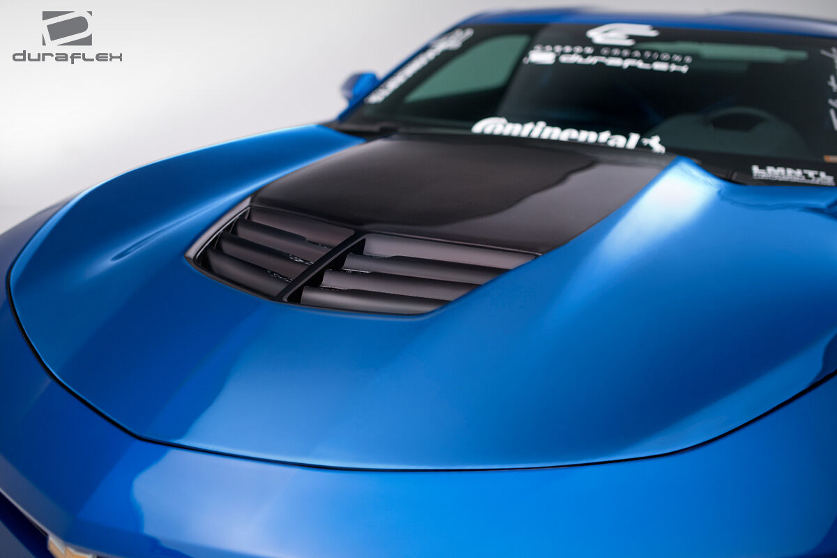 2016-2024 Chevrolet Camaro Duraflex Grid Hood - 1 Piece