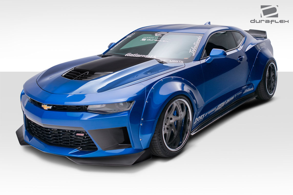 2016-2024 Chevrolet Camaro Duraflex Grid Hood - 1 Piece