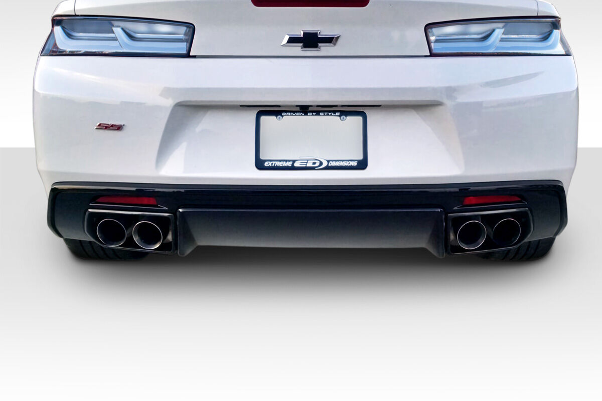 2016-2018 Chevrolet Camaro Duraflex GM-X Rear Diffuser 1PC (Quad exhaust version) - 113026