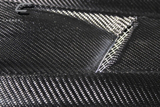 2005-2013 Chevrolet Corvette C6 Carbon Creations DriTech H-Design Hood - 1 Piece
