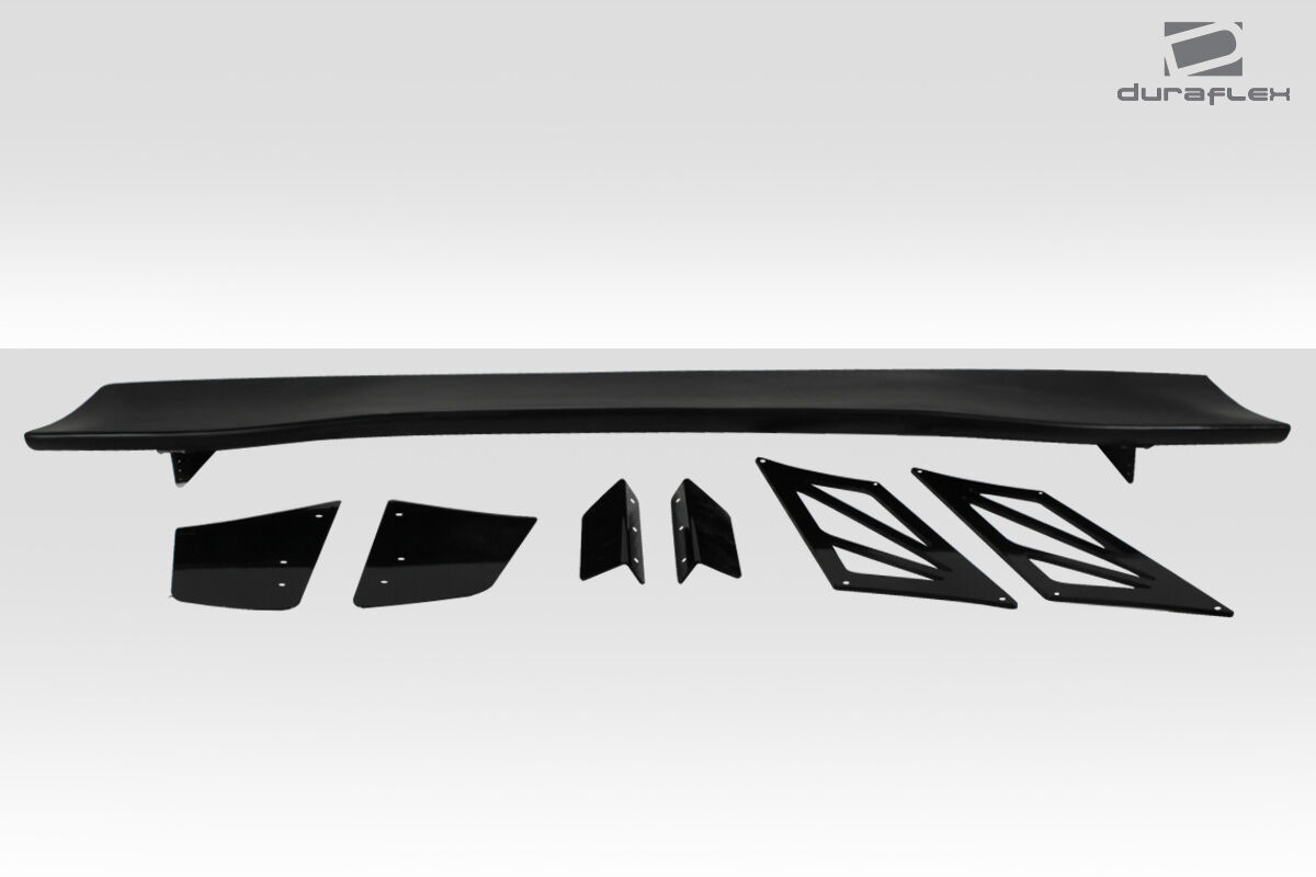 Universal 62" Duraflex VRX V1 Tall Wing Complete Kit - 9 Piece