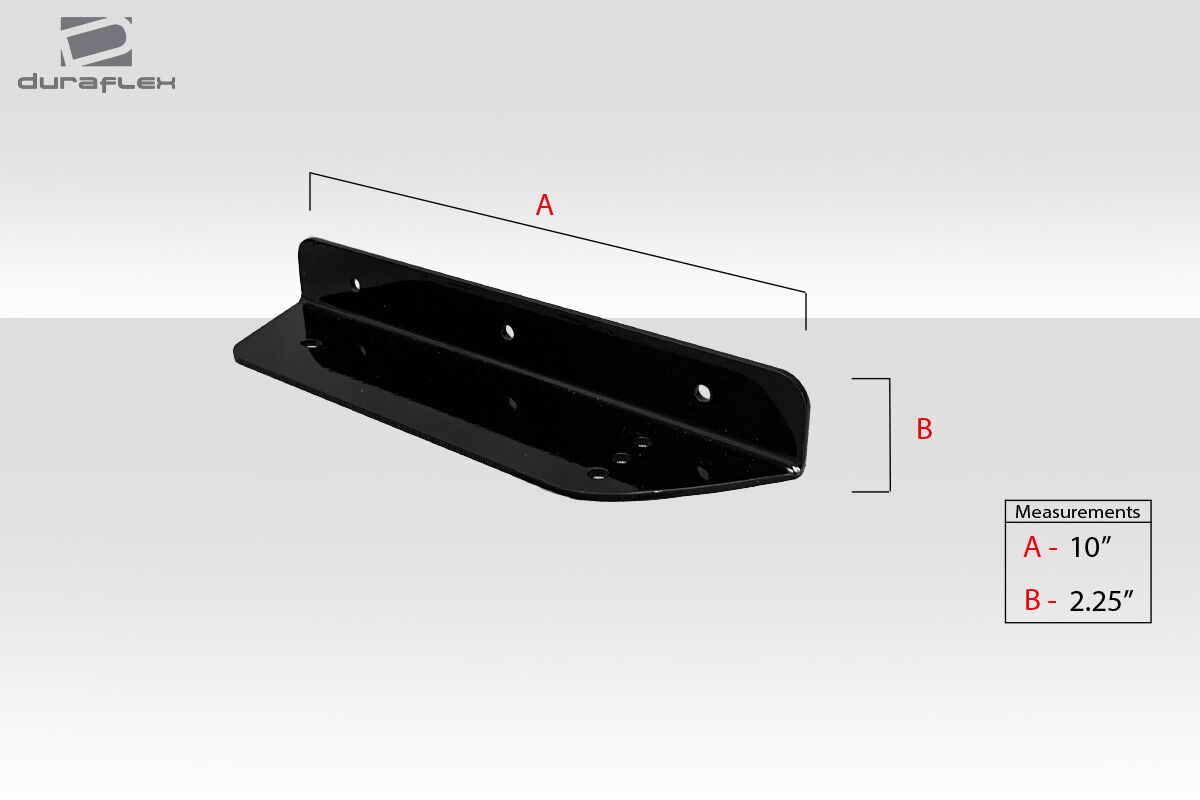 Universal 70" Duraflex VRX V1 Tall Wing Complete Kit - 9 Piece