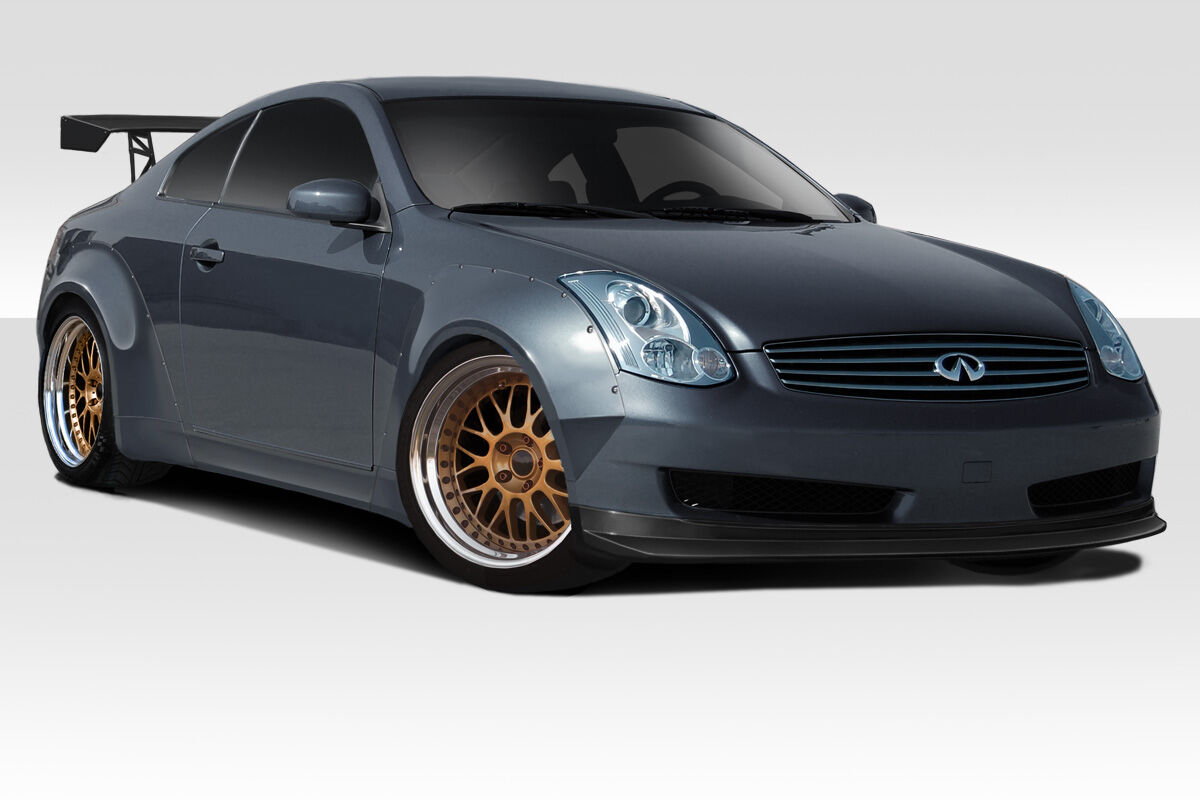 2003-2007 Infiniti G Coupe G35 Duraflex Circuit 75mm Fender Flares Kit (Non Sport version) 8PC - 113282