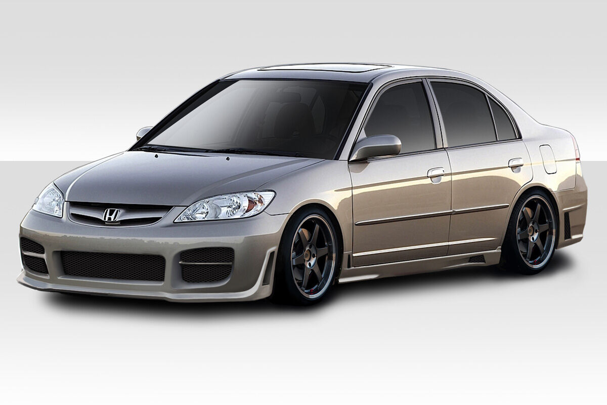 2004-2005 Honda Civic 4DR Duraflex R34 Body Kit - 4PC - 110337