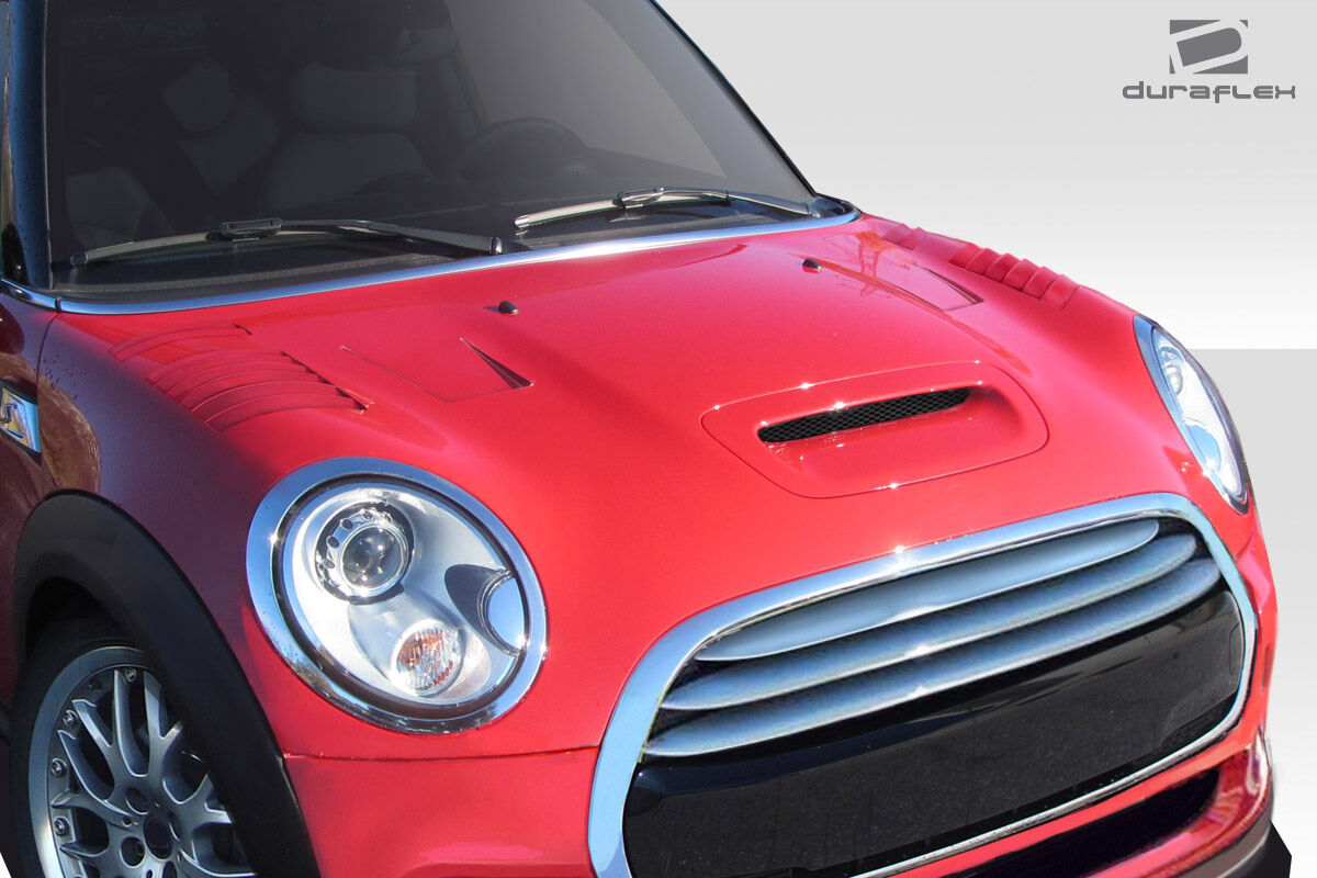 2007-2015 Mini Cooper R55 R56 R57 R58 R59 Duraflex Racer Hood - 1 Piece