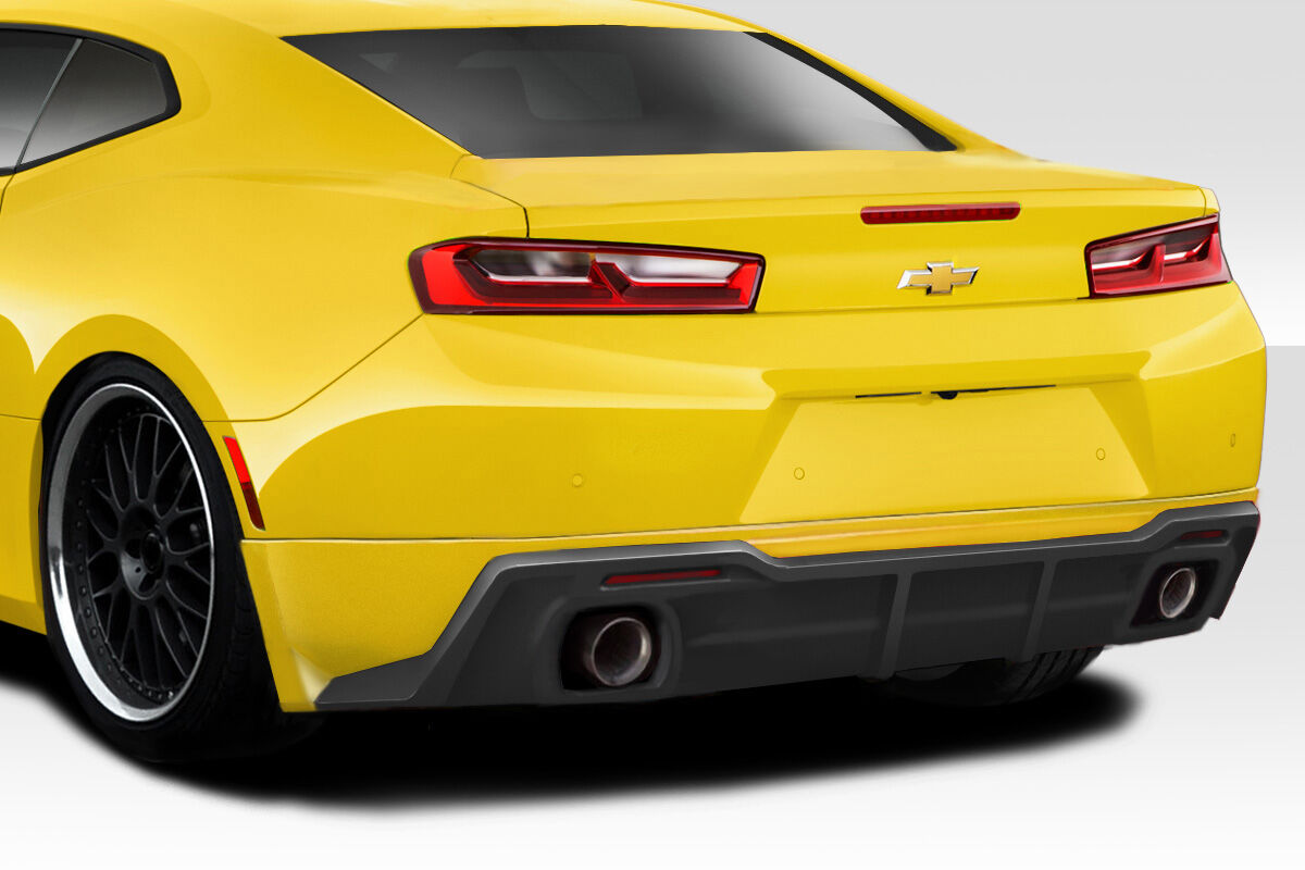 2016-2018 Chevrolet Camaro (Dual Exhaust) Duraflex Racer Rear Lip - 1 Piece