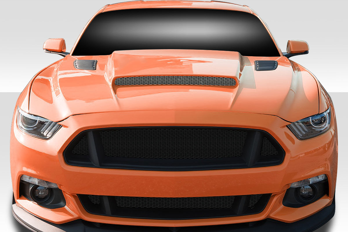 2015-2017 Ford Mustang Duraflex CVX V2 Hood 1PC - 113412