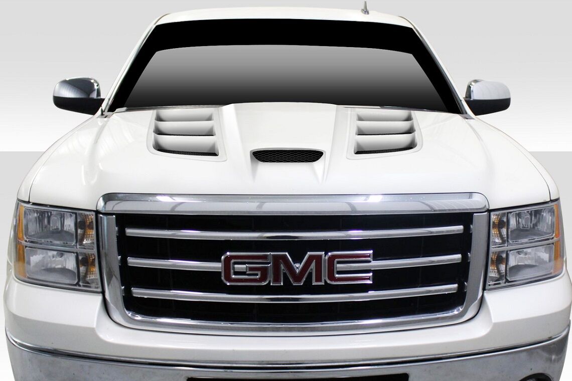 2007-2013 GMC Sierra Duraflex Viper Look Hood 1PC - 113414