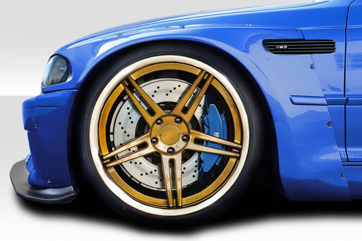2001-2006 BMW M3 E46 Duraflex Circuit Wide Body Kit - 8 Piece