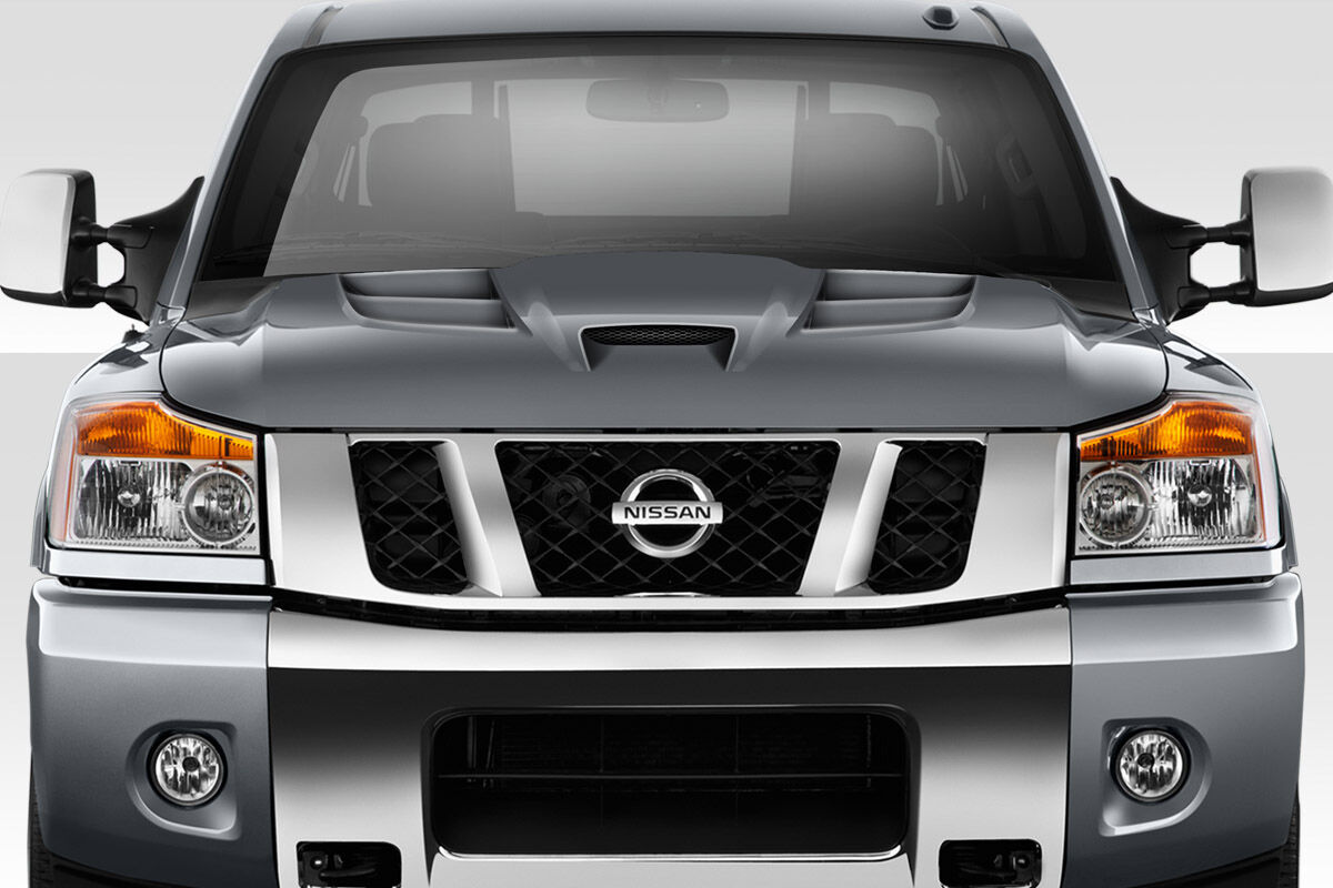 2004-2015 Nissan Titan / Armada Duraflex Viper Look Hood 1PC - 113464