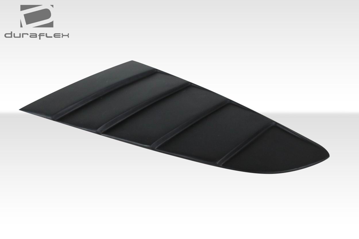 2015-2023 Ford Mustang Duraflex CVX Rear Window Scoops Louvers - 2 Piece (S) (Clearance Item)