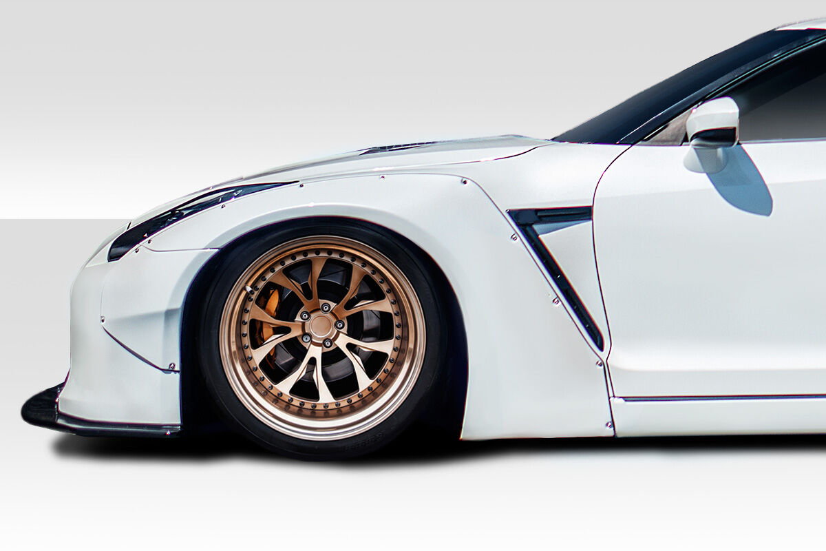 2009-2016 Nissan GT-R R35 Duraflex LBW Kit - 13 Piece