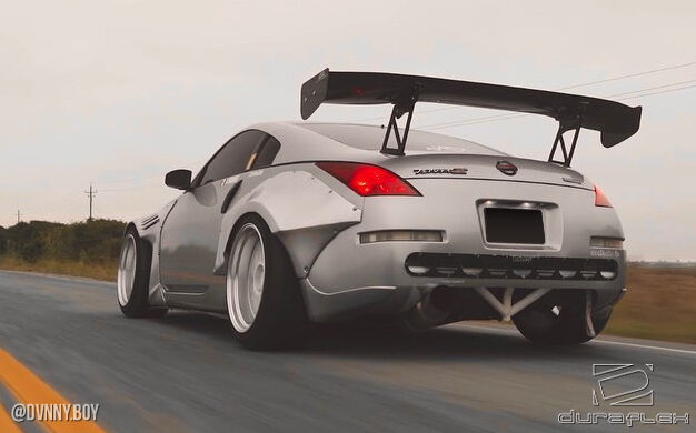 2003-2008 Nissan 350Z Z33 Duraflex RBS Rear Fender Flares - 2 Piece