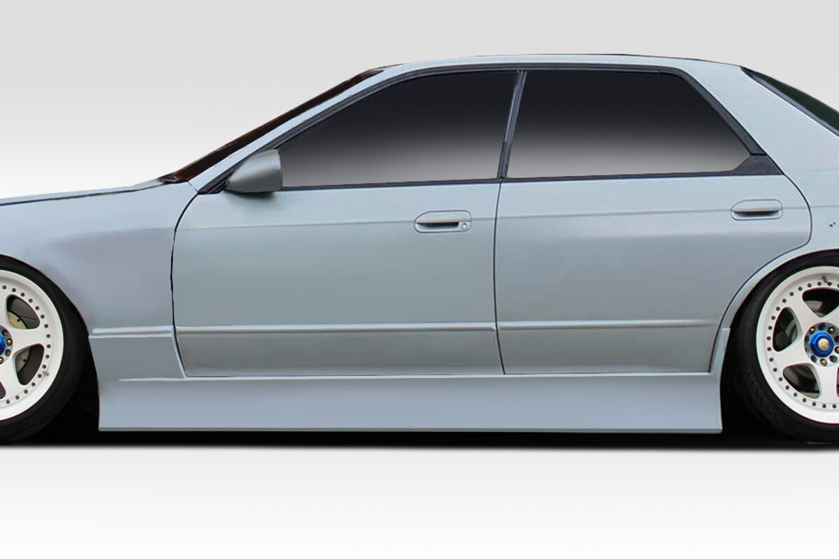 1989-1994 Nissan Skyline R32 4DR Duraflex V-Speed Side Skirts 2PC - 113565