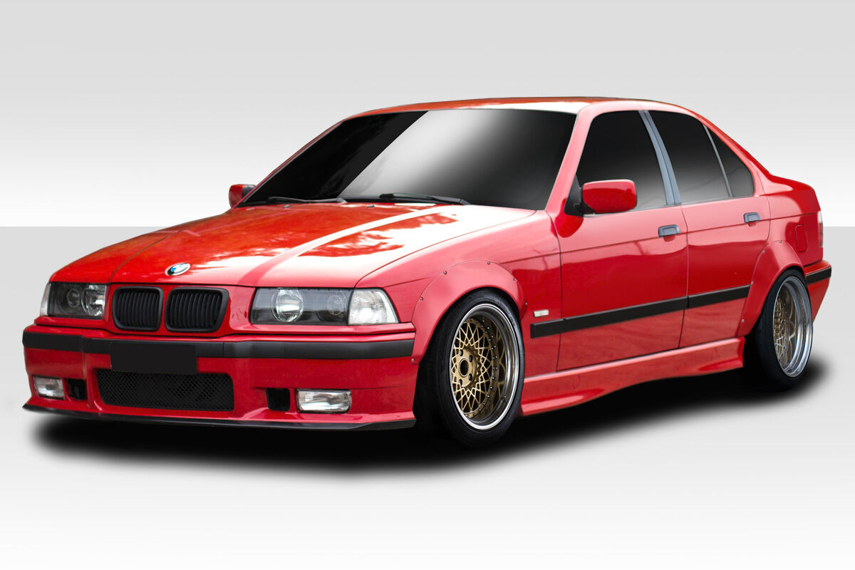 1992-1998 BMW 3 Series E36 Duraflex RBS Fender Flare Kit 4PC - 113727