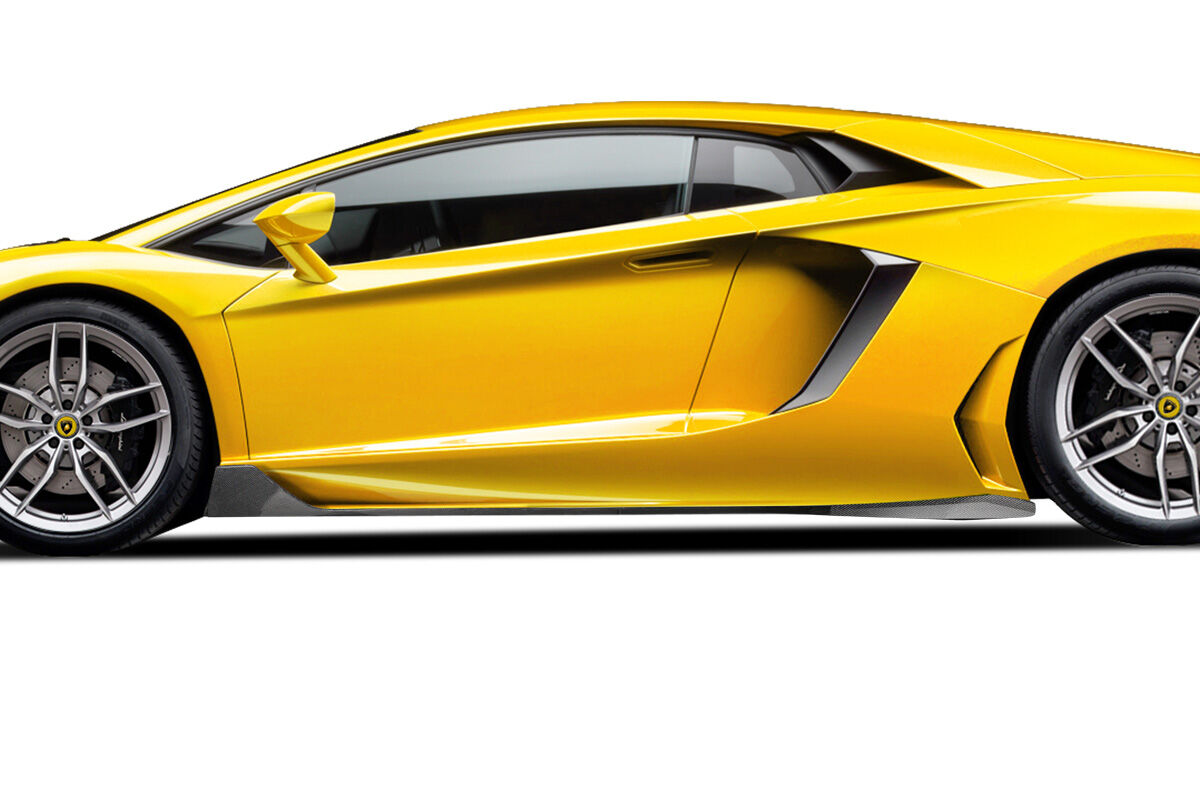 2011-2017 Lamborghini Aventador Carbon AF-1 Side Skirts 2PC (CFP) - 113749