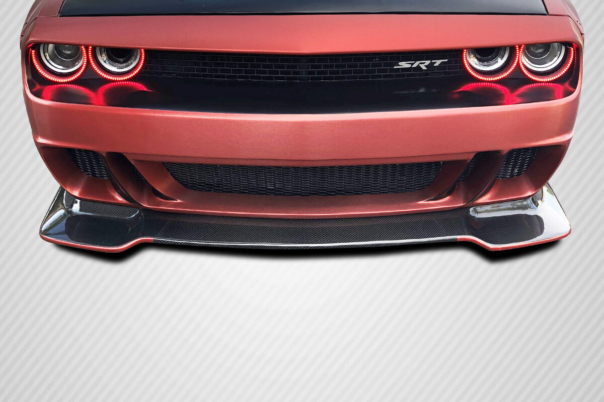 2008-2023 Dodge Challenger Carbon Creations Circuit Front Lip 1PC - 113893
