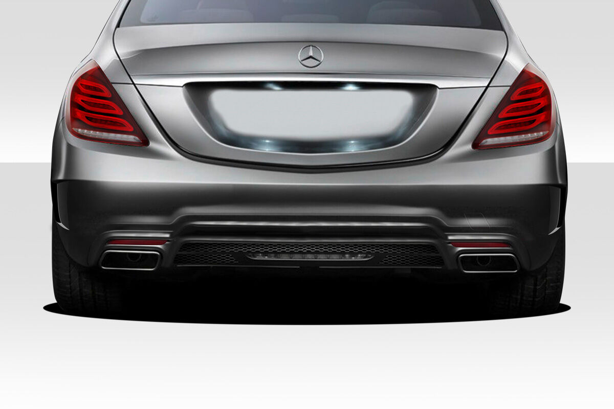 Duraflex W-1 Style Fiberglass/FRP Rear Bumper for 2014-2020 Mercedes S Class - 113930