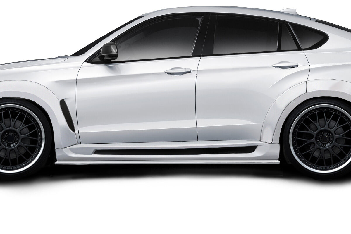 2015-2019 BMW X6 F16 / X6M F86 AF-1 Side Splitters (GFK) 2PC - 114155
