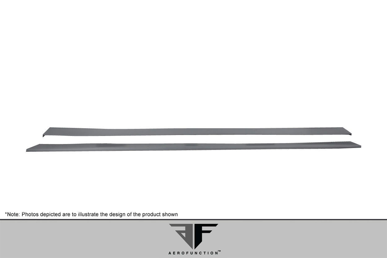2015-2019 BMW X6 F16 / X6M F86 AF-1 Side Splitters ( GFK ) - 2 Piece