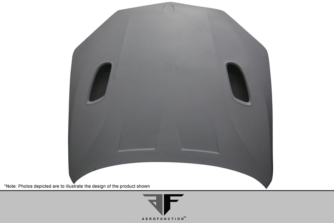 2015-2019 BMW X6 F16 / X6M F86 AF-1 Hood ( GFK ) - 1 Piece