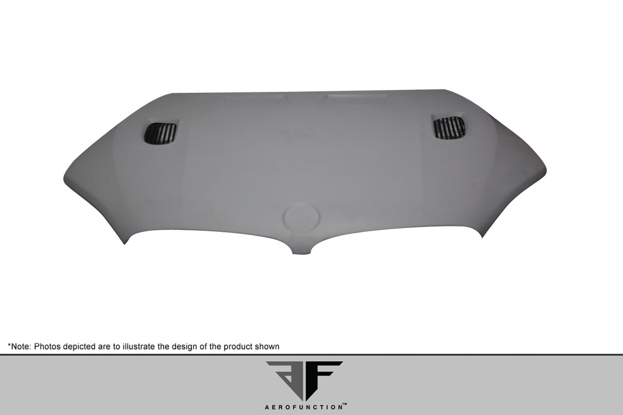 2015-2019 BMW X6 F16 / X6M F86 AF-1 Hood ( GFK ) - 1 Piece